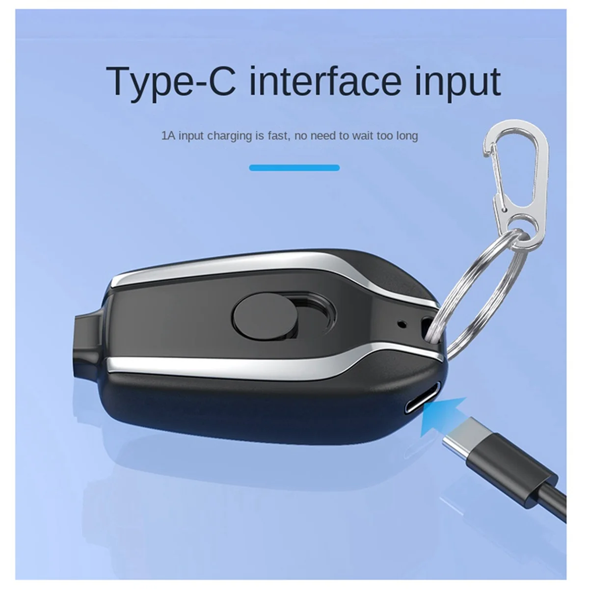 Portable Mini Power Bank Keychain